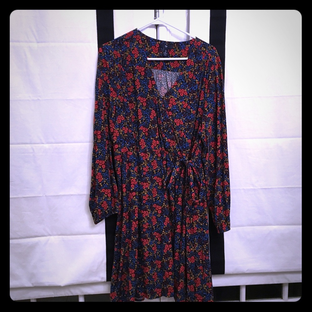 Floral print dress